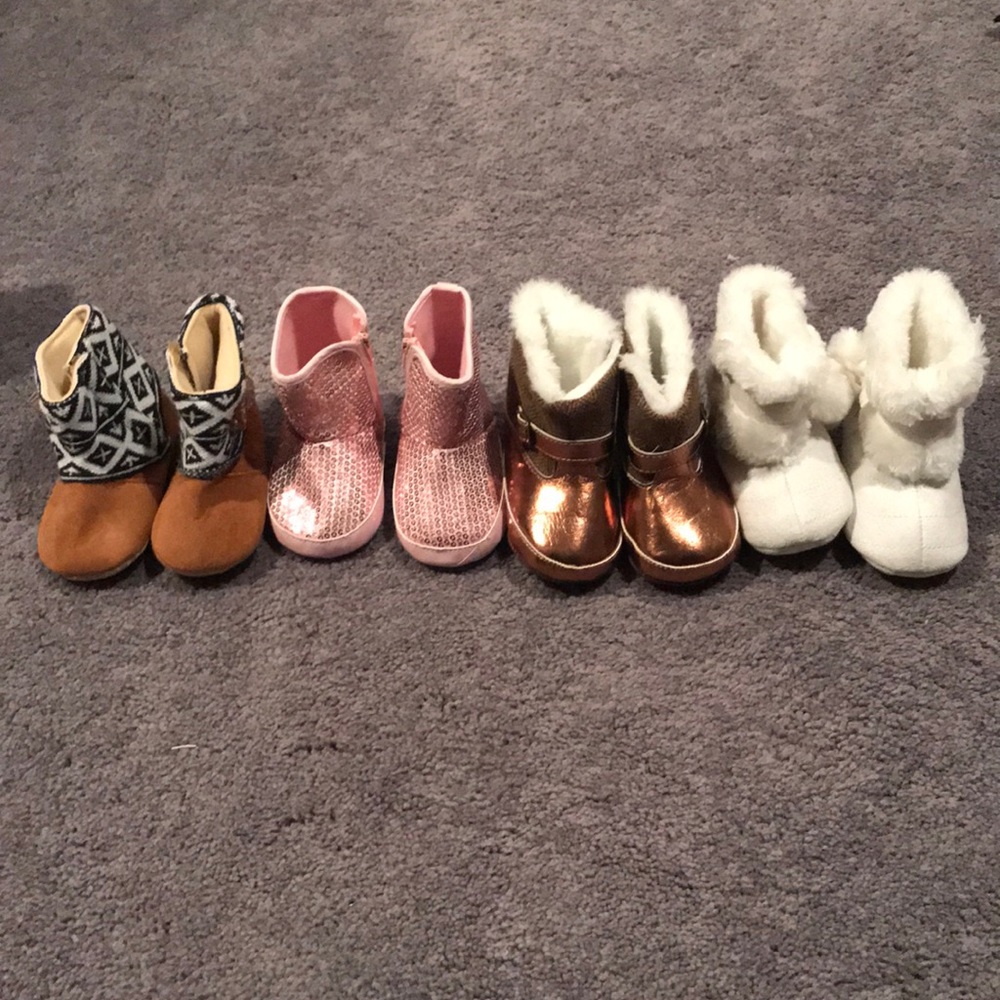 Various Size 3 Toddler Girl Boots
